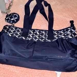 Elegant Navy Blue Baby Bag